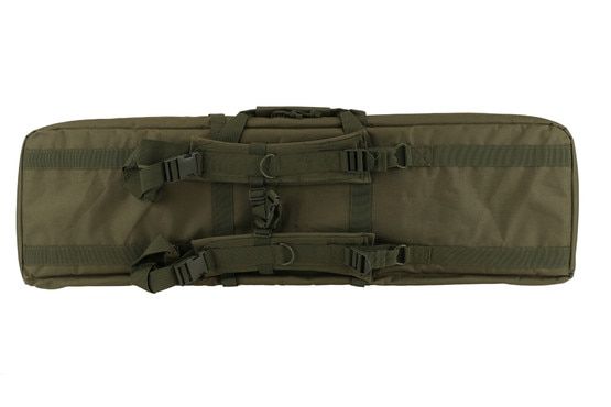 NcSTAR VISM 42" Double Carbine Case in Green has padded shoulder straps